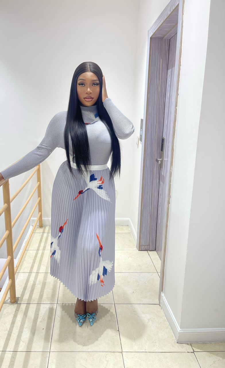 Luxury Miyaki Long sleeved Set